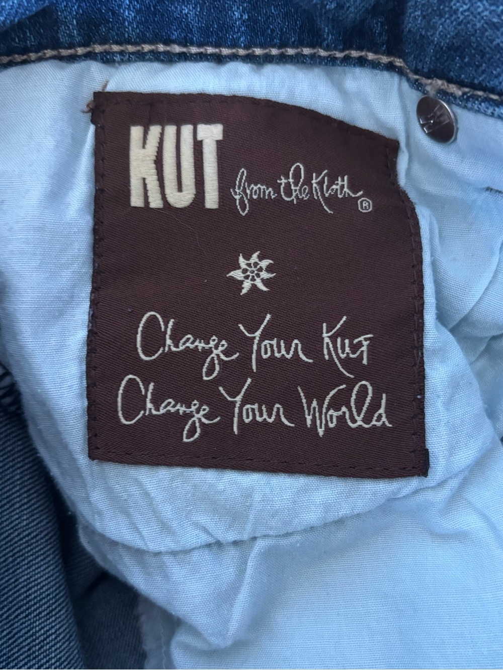 Kut From The Kloth Crop Straight Leg Jeans - Picture 7 of 9